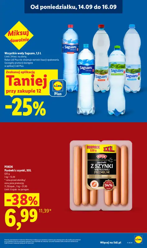 Lidl - gazetka promocyjna Oferta od poniedziałku od poniedziałku 14.09 do środy 16.09 - strona 13
