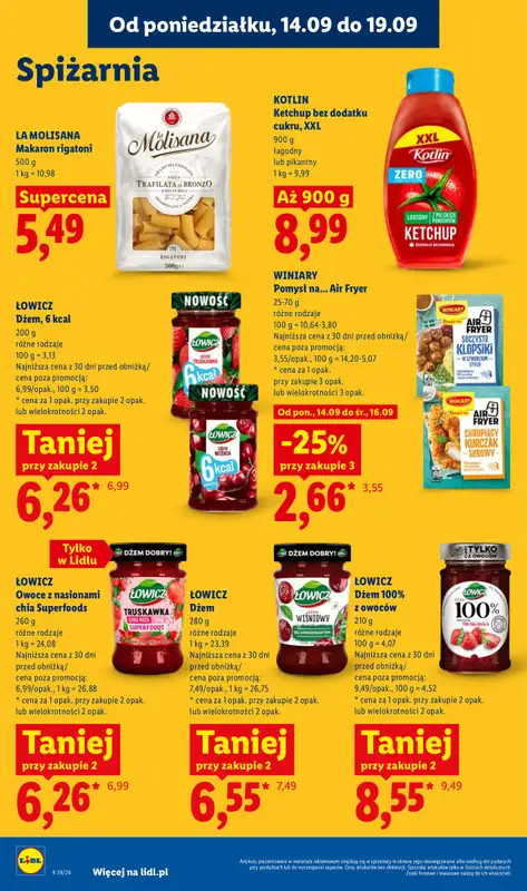 Lidl - gazetka promocyjna Oferta od poniedziałku od poniedziałku 14.09 do środy 16.09 - strona 70