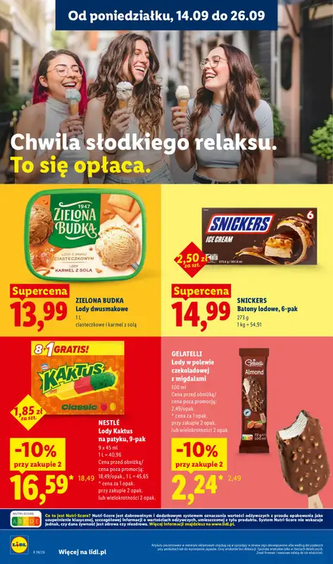Lidl - gazetka promocyjna Oferta od poniedziałku od poniedziałku 14.09 do środy 16.09 - strona 68