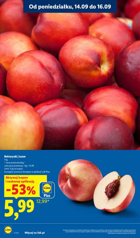 Lidl - gazetka promocyjna Oferta od poniedziałku od poniedziałku 14.09 do środy 16.09 - strona 14