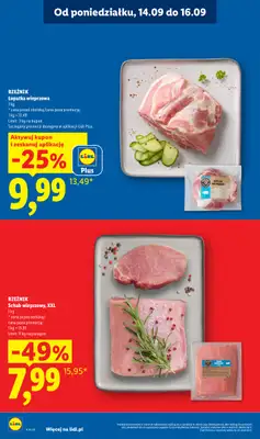 Lidl - gazetka promocyjna Oferta od poniedziałku od poniedziałku 14.09 do środy 16.09 - strona 4