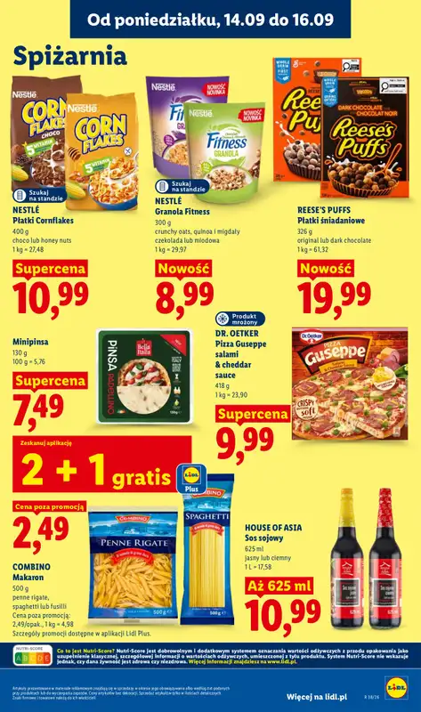 Lidl - gazetka promocyjna Oferta od poniedziałku od poniedziałku 14.09 do środy 16.09 - strona 69