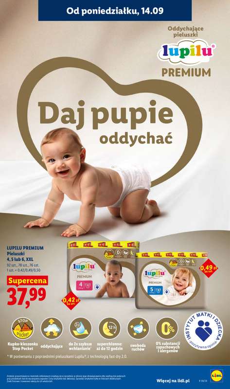 Lidl - gazetka promocyjna Oferta od poniedziałku od poniedziałku 14.09 do środy 16.09 - strona 71