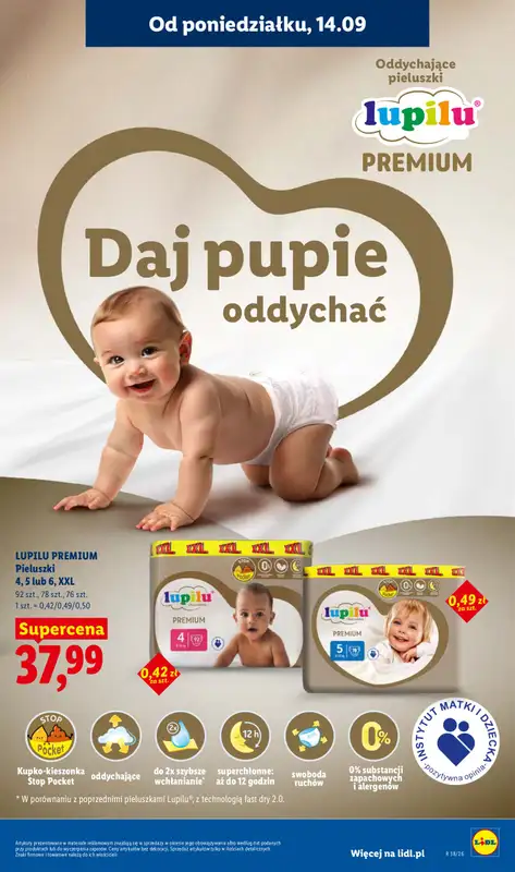 Lidl - gazetka promocyjna Oferta od poniedziałku od poniedziałku 14.09 do środy 16.09 - strona 71
