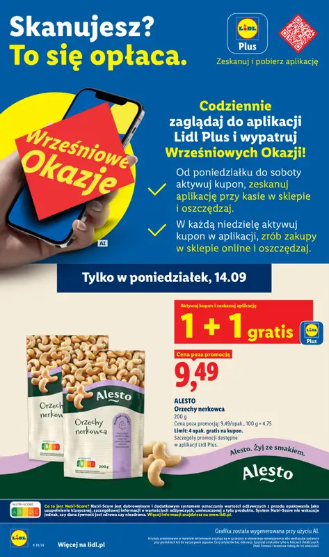 Lidl - gazetka promocyjna Oferta od poniedziałku od poniedziałku 14.09 do środy 16.09 - strona 10
