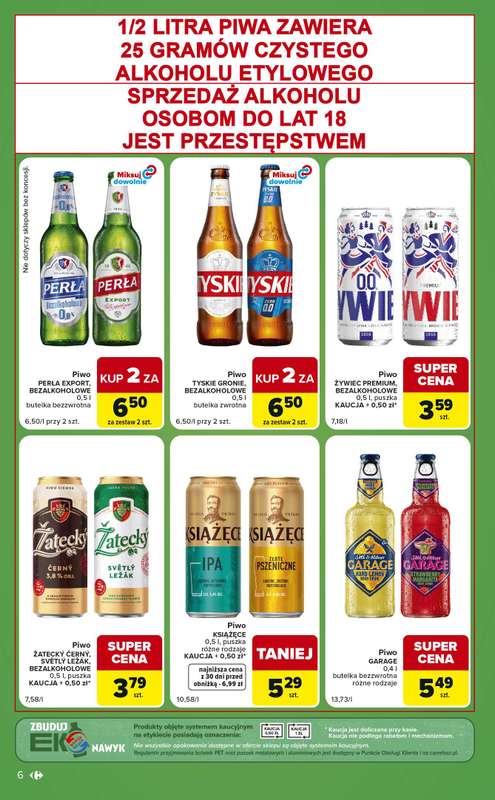 Carrefour Express - gazetka promocyjna Gazetka Express od wtorku 15.09 do poniedziałku 21.09 - strona 6