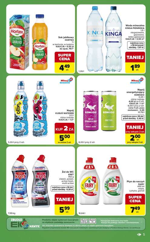 Carrefour Express - gazetka promocyjna Gazetka Express od wtorku 15.09 do poniedziałku 21.09 - strona 5