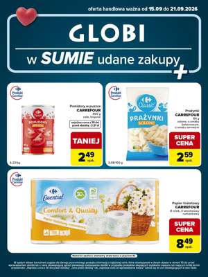 Globi - gazetka promocyjna Gazetka Globi od wtorku 15.09 do poniedziałku 21.09 - strona 2