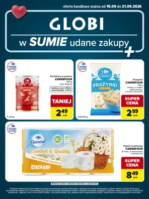 Globi - gazetka promocyjna Gazetka Globi od wtorku 15.09 do poniedziałku 21.09 - strona 2