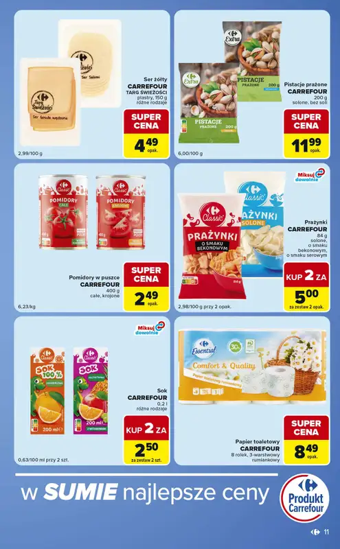 Carrefour Market - gazetka promocyjna Gazetka Ekspresowe zakupy od wtorku 15.09 do poniedziałku 21.09 - strona 11