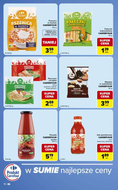 Carrefour Market - gazetka promocyjna Gazetka Ekspresowe zakupy od wtorku 15.09 do poniedziałku 21.09 - strona 10