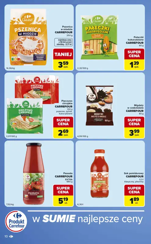 Carrefour Market - gazetka promocyjna Gazetka Ekspresowe zakupy od wtorku 15.09 do poniedziałku 21.09 - strona 10
