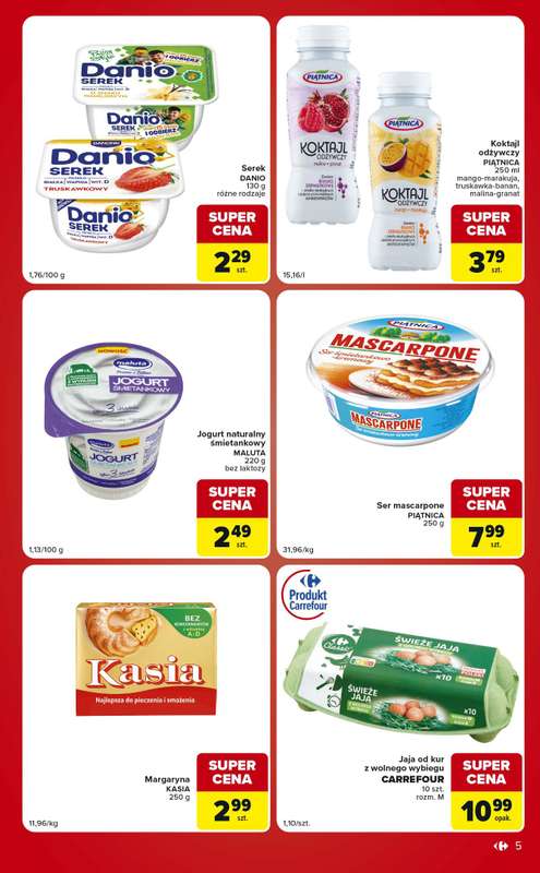 Carrefour Market - gazetka promocyjna Gazetka Ekspresowe zakupy od wtorku 15.09 do poniedziałku 21.09 - strona 5