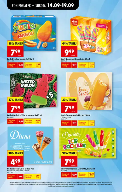 Biedronka - gazetka promocyjna Od poniedziałku od poniedziałku 14.09 do soboty 19.09 - strona 59