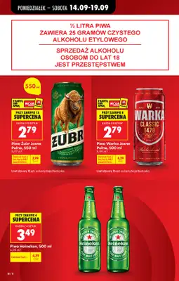 Biedronka - gazetka promocyjna Od poniedziałku od poniedziałku 14.09 do soboty 19.09 - strona 14