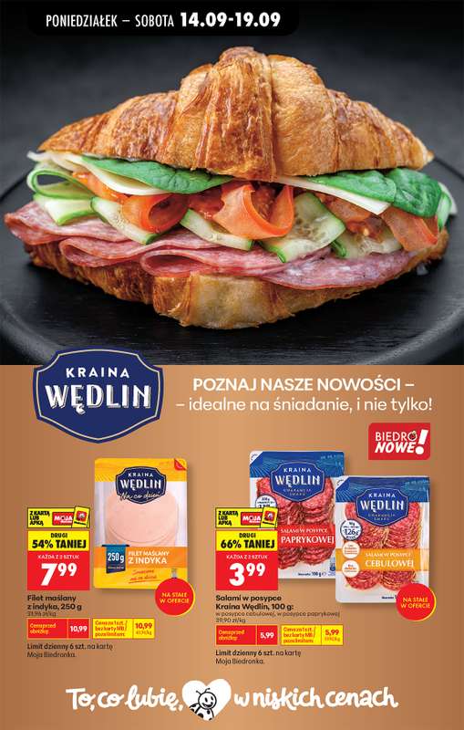 Biedronka - gazetka promocyjna Od poniedziałku od poniedziałku 14.09 do soboty 19.09 - strona 54