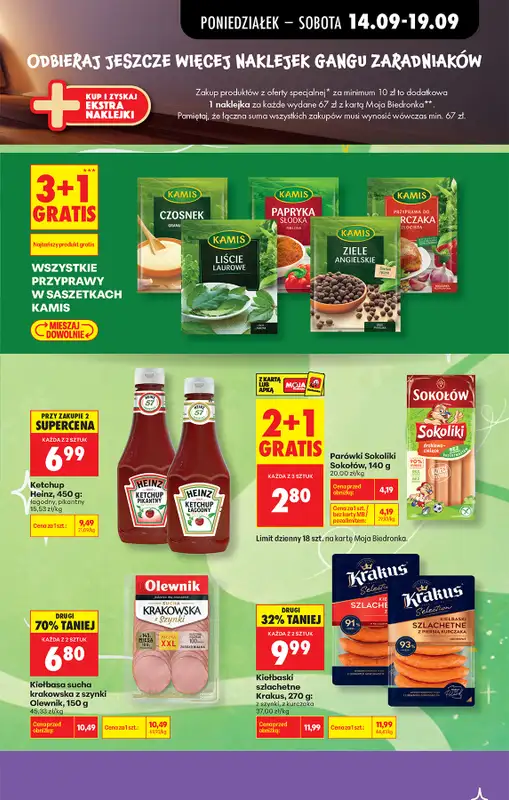 Biedronka - gazetka promocyjna Od poniedziałku od poniedziałku 14.09 do soboty 19.09 - strona 27