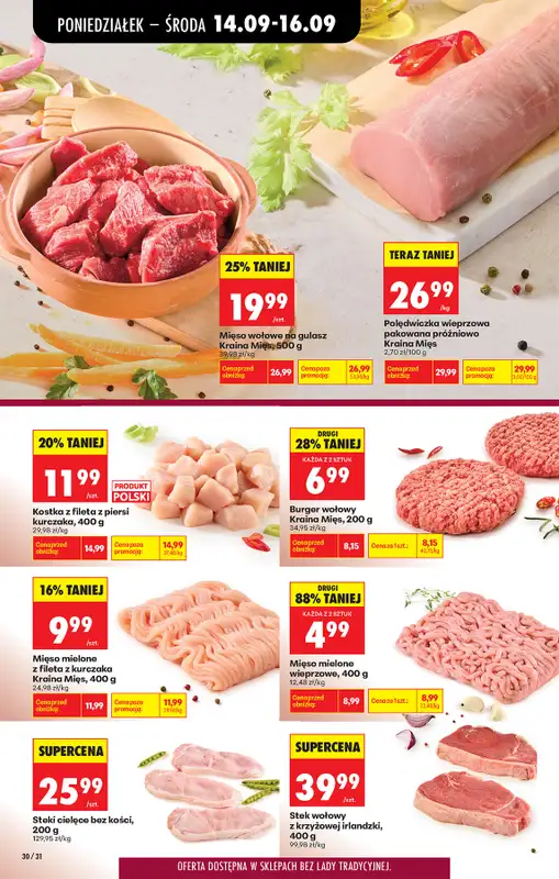 Biedronka - gazetka promocyjna Od poniedziałku od poniedziałku 14.09 do soboty 19.09 - strona 40
