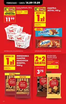 Biedronka - gazetka promocyjna Od poniedziałku od poniedziałku 14.09 do soboty 19.09 - strona 10