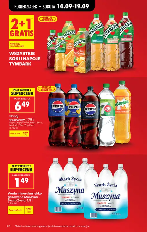Biedronka - gazetka promocyjna Od poniedziałku od poniedziałku 14.09 do soboty 19.09 - strona 12
