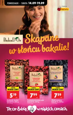 Biedronka - gazetka promocyjna Od poniedziałku, Z ladą tradycyjną od poniedziałku 14.09 do soboty 19.09 - strona 69