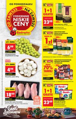Biedronka - gazetka promocyjna Od poniedziałku, Z ladą tradycyjną od poniedziałku 14.09 do soboty 19.09