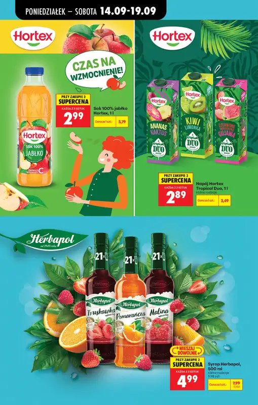 Biedronka - gazetka promocyjna Od poniedziałku, Z ladą tradycyjną od poniedziałku 14.09 do soboty 19.09 - strona 76