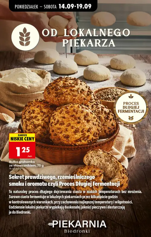 Biedronka - gazetka promocyjna Od poniedziałku, Z ladą tradycyjną od poniedziałku 14.09 do soboty 19.09 - strona 48