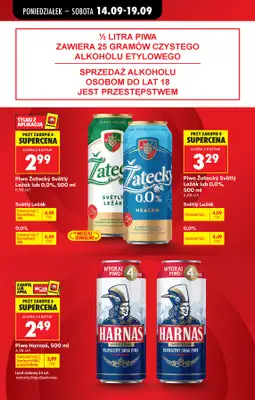 Biedronka - gazetka promocyjna Od poniedziałku, Z ladą tradycyjną od poniedziałku 14.09 do soboty 19.09 - strona 15