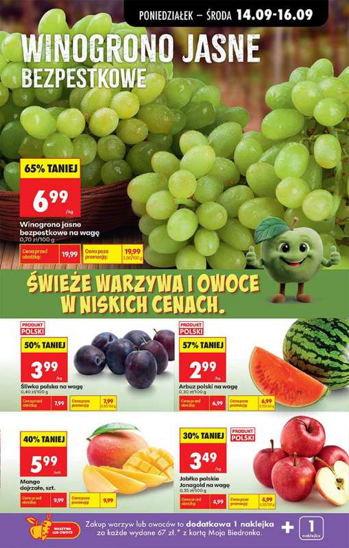 Biedronka - gazetka promocyjna Gang zaradniaków od poniedziałku 14.09 do soboty 19.09 - strona 10