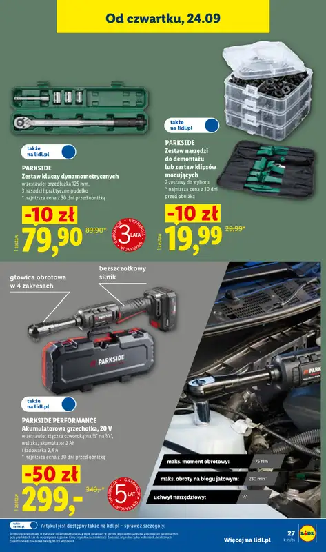 Lidl - gazetka promocyjna Katalog od poniedziałku 21.09 do soboty 26.09 - strona 35