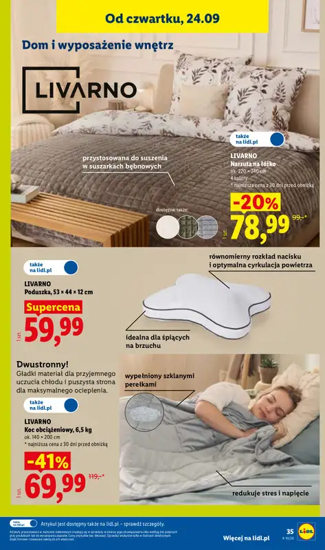 Lidl - gazetka promocyjna Katalog od poniedziałku 21.09 do soboty 26.09 - strona 43