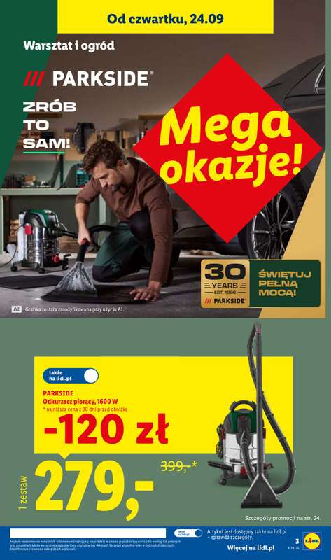 Lidl - gazetka promocyjna Katalog od poniedziałku 21.09 do soboty 26.09 - strona 3