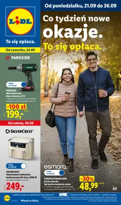 Lidl - gazetka promocyjna Katalog od poniedziałku 21.09 do soboty 26.09