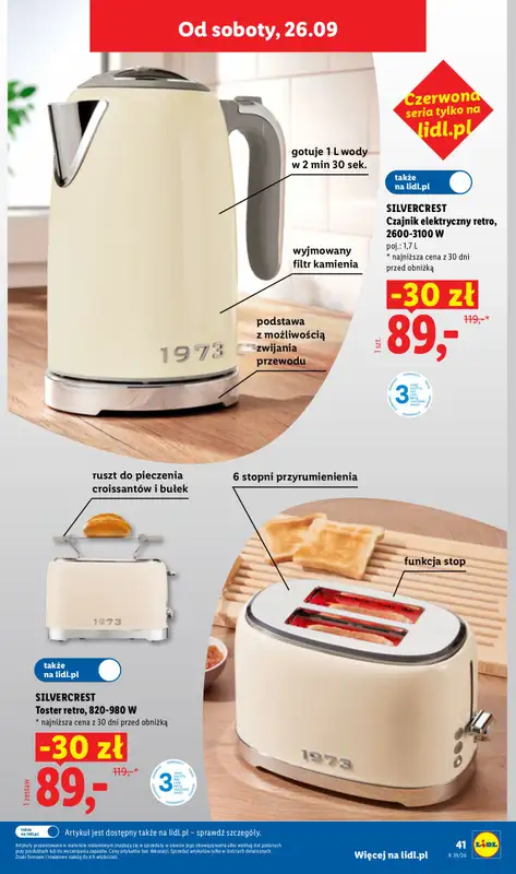 Lidl - gazetka promocyjna Katalog od poniedziałku 21.09 do soboty 26.09 - strona 49
