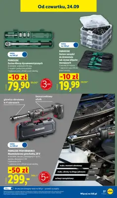 Lidl - gazetka promocyjna Katalog od poniedziałku 21.09 do soboty 26.09 - strona 35