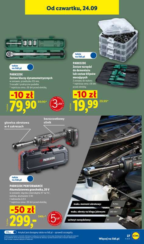 Lidl - gazetka promocyjna Katalog od poniedziałku 21.09 do soboty 26.09 - strona 35