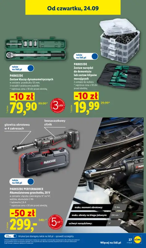 Lidl - gazetka promocyjna Katalog od poniedziałku 21.09 do soboty 26.09 - strona 35