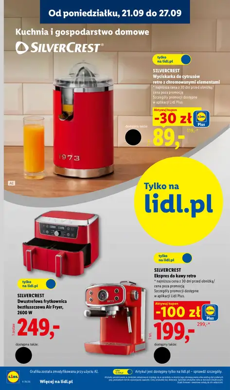Lidl - gazetka promocyjna Katalog od poniedziałku 21.09 do soboty 26.09 - strona 10