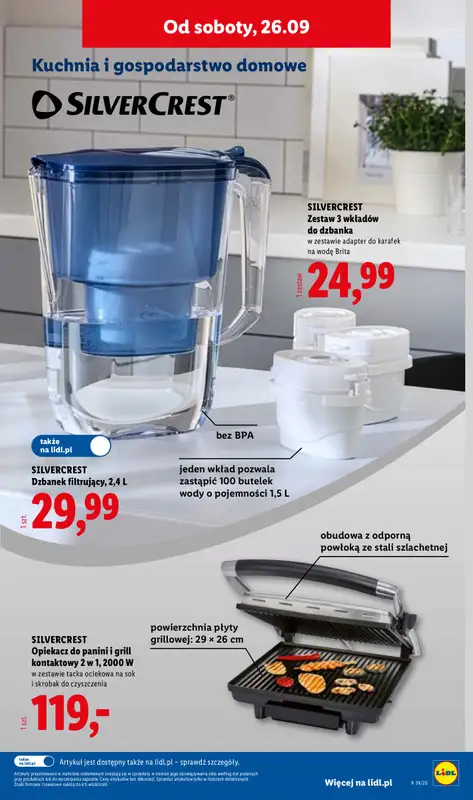 Lidl - gazetka promocyjna Katalog od poniedziałku 21.09 do soboty 26.09 - strona 56