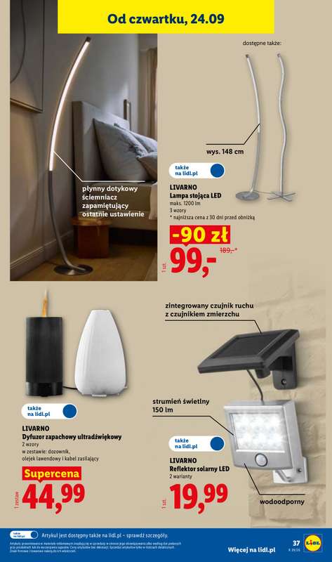 Lidl - gazetka promocyjna Katalog od poniedziałku 21.09 do soboty 26.09 - strona 45