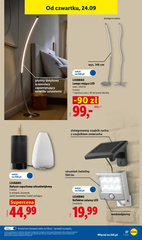Lidl - gazetka promocyjna Katalog od poniedziałku 21.09 do soboty 26.09 - strona 45