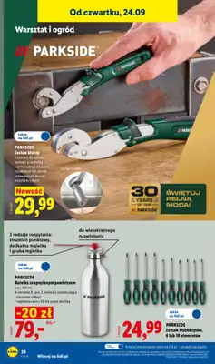 Lidl - gazetka promocyjna Katalog od poniedziałku 21.09 do soboty 26.09 - strona 34