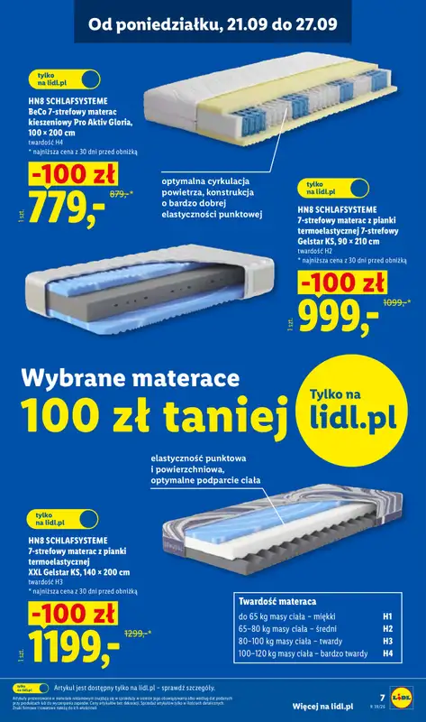Lidl - gazetka promocyjna Katalog od poniedziałku 21.09 do soboty 26.09 - strona 7