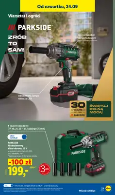 Lidl - gazetka promocyjna Katalog od poniedziałku 21.09 do soboty 26.09 - strona 31