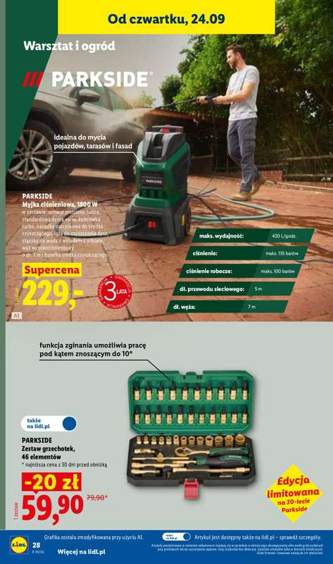 Lidl - gazetka promocyjna Katalog od poniedziałku 21.09 do soboty 26.09 - strona 36