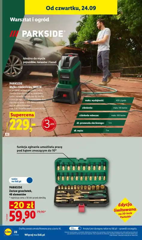 Lidl - gazetka promocyjna Katalog od poniedziałku 21.09 do soboty 26.09 - strona 36