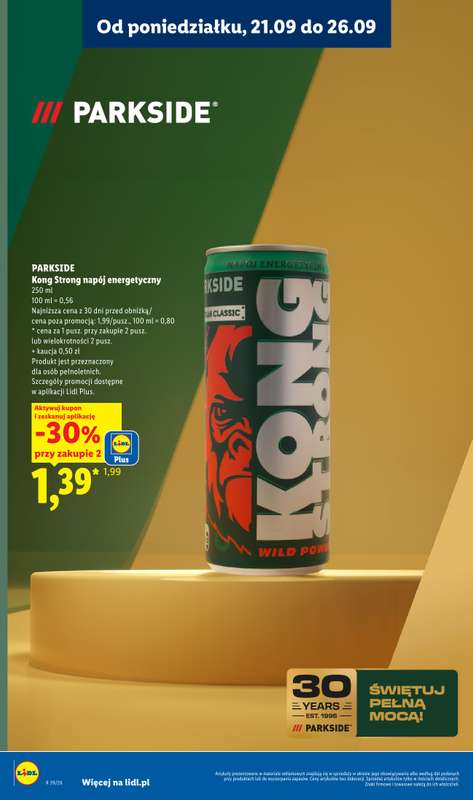 Lidl - gazetka promocyjna Katalog od poniedziałku 21.09 do soboty 26.09 - strona 30