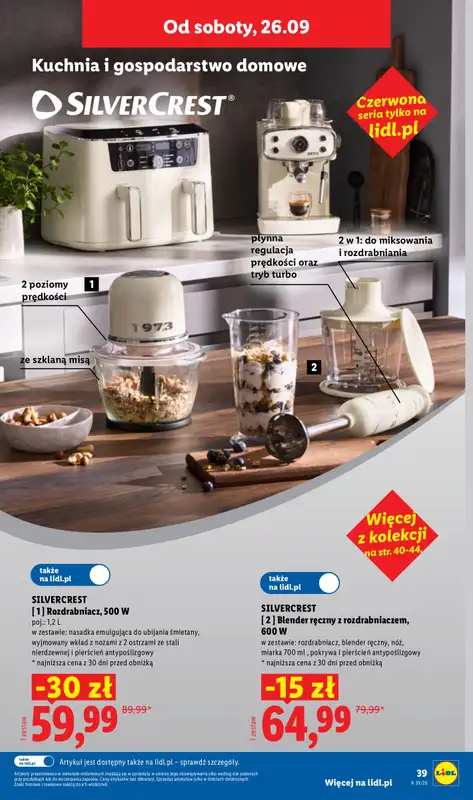 Lidl - gazetka promocyjna Katalog od poniedziałku 21.09 do soboty 26.09 - strona 47