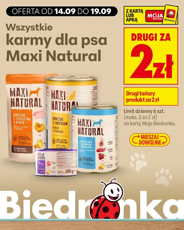 Biedronka - gazetka promocyjna Biedronkowe oszczędności od poniedziałku 14.09 do środy 16.09 - strona 20